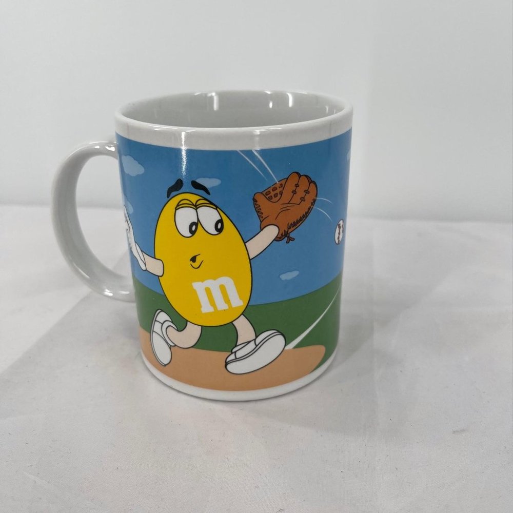 M&M‎ RED & YELLOW SPORTS COFFEE MUG